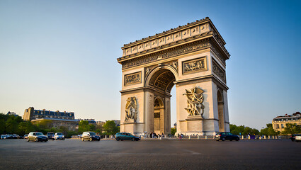 Obraz premium arc de triomphe paris france