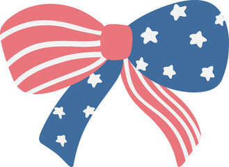 Usa independence day flat element 