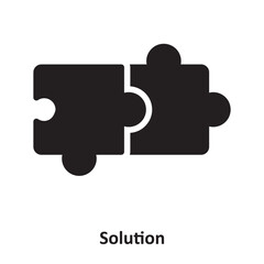 Solution Vector Icon which can easily modify or edit