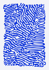 abstract fluid biological path blue pattern background texture layout fabric textile print art wallpaper editable