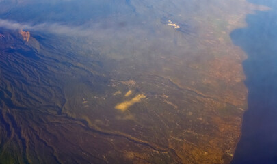 view from the sky volcano