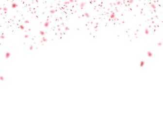 pink flowers fall