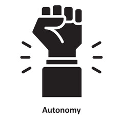 Autonomy Vector Icon which can easily modify or edit