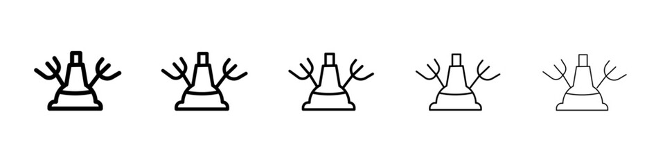 oktoberfest icon flat illustration set logo