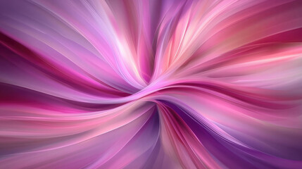 Abstract digital paint stroke, swirling pink, purple, and white lines create dynamic, vibrant, and energetic background