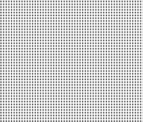A dense grid of evenly spaced black dots on a white surface.