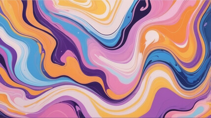 Fototapeta premium Marble acrylic seamless pattern, water texture, watercolor marble background. 