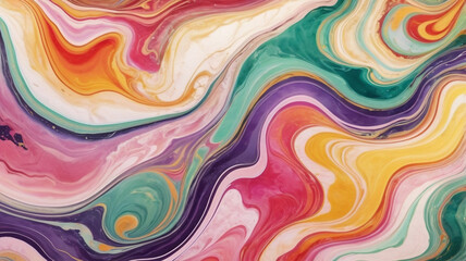 Obraz premium Marble acrylic seamless pattern, water texture, watercolor marble background. 