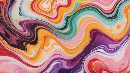 Obraz premium Marble acrylic seamless pattern, water texture, watercolor marble background. 