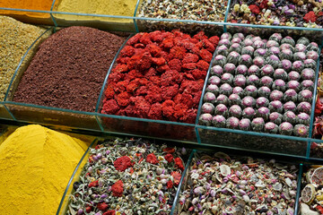 aromatic tea at the grand bazaar in istanbul