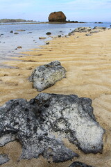 Kuta Mandalika beach, Lombok island, West Nusa Tenggara, Indonesia.