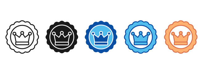 Vip Icon Set Multiple Style Collection