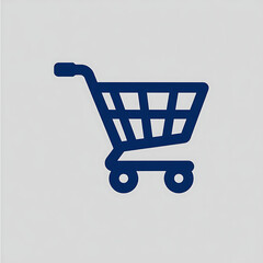 Shopping cart icon. Black shopping cart vector isolated on white background. Shopping cart trolley icon vector. Shopping cart icon in flat style. vector illustration. eps 10