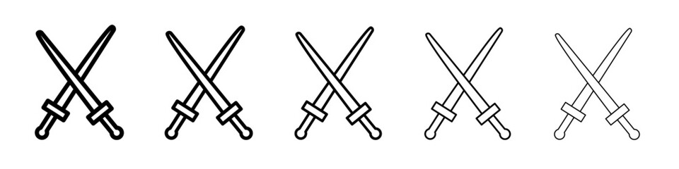 Xifos icon flat illustration set logo