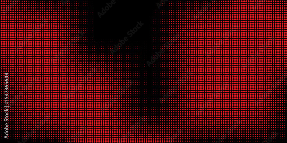 Poster dark red halftone texture – bold gradient abstract dotted grid design.