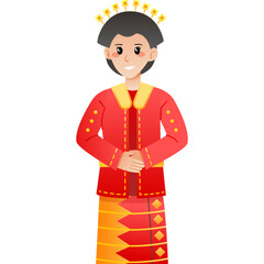 Indonesian Traditional Attire