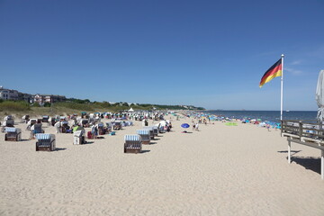 Strand am Ostseebad Ahlbeck auf Usedom