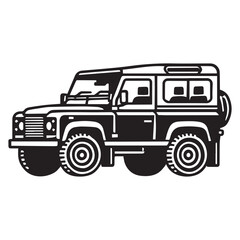 Military Vehicle Clipart Battle Tank Illustration Design


