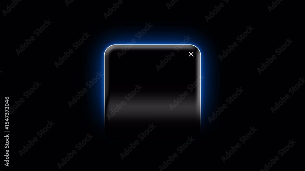 Aufkleber liquid glass for title. the background can be remove using a blending mode like add.glowing blue int