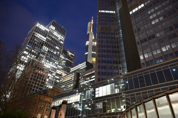Abend in Frankfurt