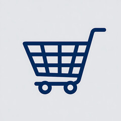 Shopping cart icon. Black shopping cart vector isolated on white background. Shopping cart trolley icon vector. Shopping cart icon in flat style. vector illustration. eps 10