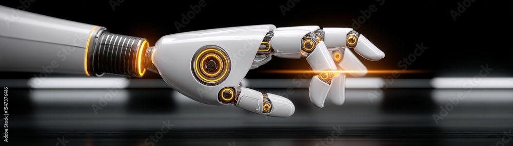 Poster the fusion of generative ai with ai intelligence captured in a magazine photography style, emphasizi