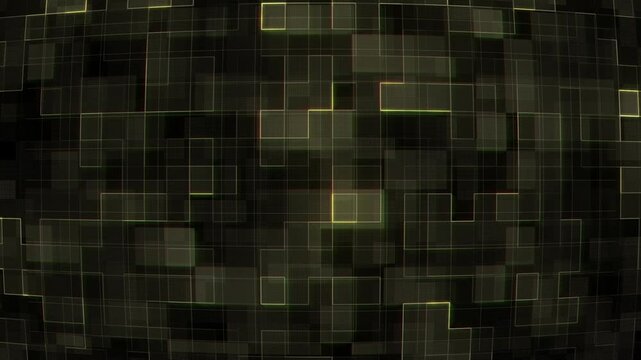 Green geometric futuristic 