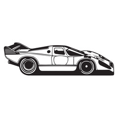 Fototapeta premium Racing Car Clipart Printable Sport Car Design
