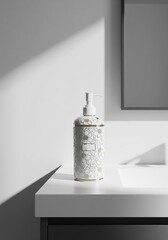 White Bottle with Shadow