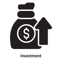 Investment Vector Icon which can easily modify or edit