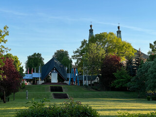 The Minor Basilica of Our Lady of Listening Patiently in Rokitno, Poland. Jubilee Year - Pilgrims of Hope
