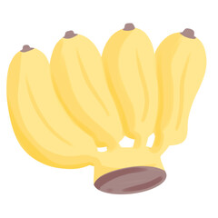 vector illustration of a banana