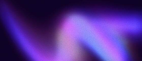 retro grainy pink blue purple  gradient background,  noise texture effect, thunder wave, wide web banner, 3D paint 