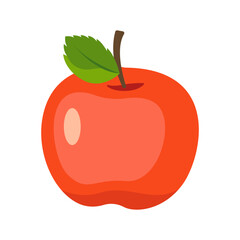 Apple Flat Illustration Cartoon