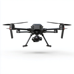 Advanced Drone with High-Tech Camera , isolated on white background png