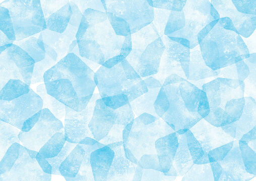 氷ロックアイス背景水彩グランジ薄い色