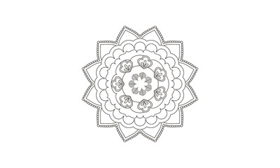 Vector Mandala Pattern Design Fully Editable High Quality
