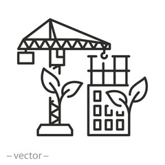 new eco construction site icon