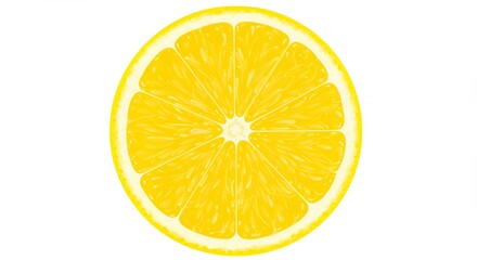 Close up of lemon slice