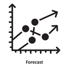 Forecast Vector Icon which can easily modify or edit