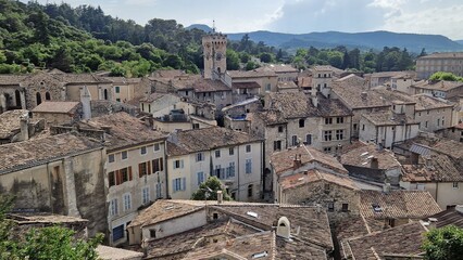 Obraz premium panoramic view of provence city, avignon