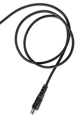 TV cable isolated