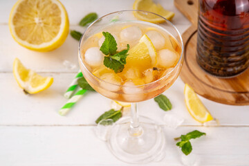 Infused tasty iced tea cocktails martini cocktail