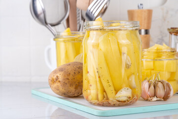 Mexican pickled potatoes