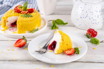 No-bake Upside Down Cheesecake