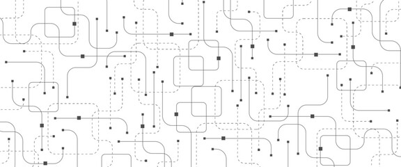 Motherboard technology abstract texture design. Creative idea AI banner concept for internet tech. Software coding. Digital concept for poster, cover, banner, header, web, presentation template