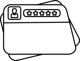 Testimonial Box Element Outline