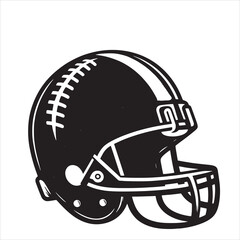 Fototapeta premium American Football Helmet