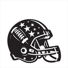 Fototapeta premium American Football Helmet