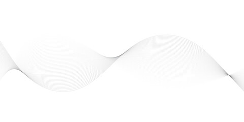 Fototapeta premium Abstract Black smooth wave on a white background. Dynamic sound wave. Design element. Vector il. Dark Abstract Blend Background with Subtle Color Tones – Ideal for Banners, Billboards, and Templates. 
